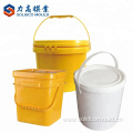 factory customized plastic paint bucket cover injection mold